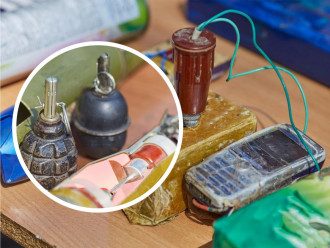 мина, подозрительный предмет, граната