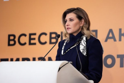 'Моє захоплення і уклін вам': Олена Зеленська висловила подяку українським жінкам 'Моє захоплення і уклін вам': Олена Зеленська висловила подяку українським жінкам