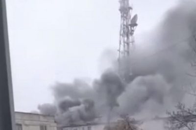 Агресори вдарили ракетами по телевежі в Лисичанську