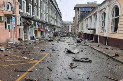 Загарбники обстріляли авто волонтерів у Харкові, є загиблий