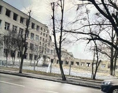 В Житомире оккупанты разбомбили школу