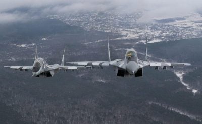 Истребители МиГ-29 Воздушных Сил ВСУ