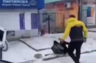 В Ізюмі чоловік побив мародерів, що обікрали його магазин