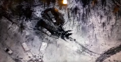 'Працюють наші повітряні сили': опубліковано відео знищення пункту управління окупантів