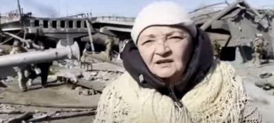 Гостомель, жінка