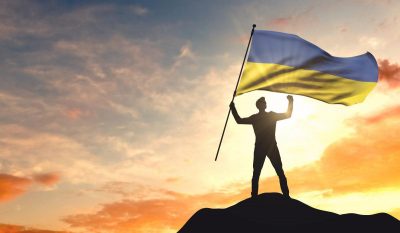Украина, флаг 