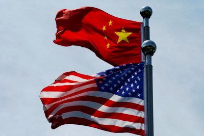 США, Китай, флаг