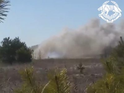 "Впізнанню не підлягають": українські бійці підірвали колону росіян у тилу противника – відео