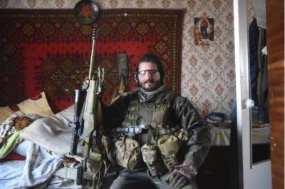 Легендарний снайпер "Валі", якого пропаганда окупантів "поховала", поділився новим фото в Україні