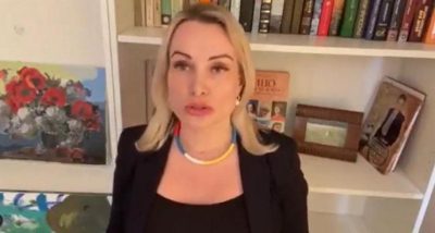 Пропагандистка Овсяннікова на ТБ жалібно попросила країни Заходу зняти санкції з РФ