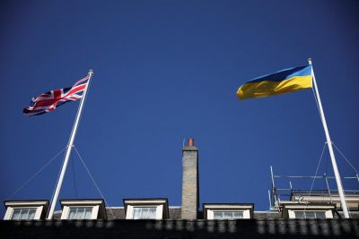 Украина, Великобритания, флаг