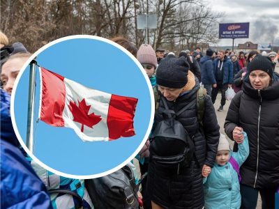 беженцы, украина, канада