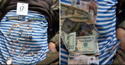 Награбував, але не довіз: ЗСУ показали, що було в кишенях ліквідованого окупанта-мародера