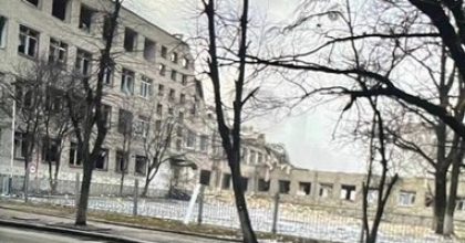 В Житомире оккупанты разбомбили школу