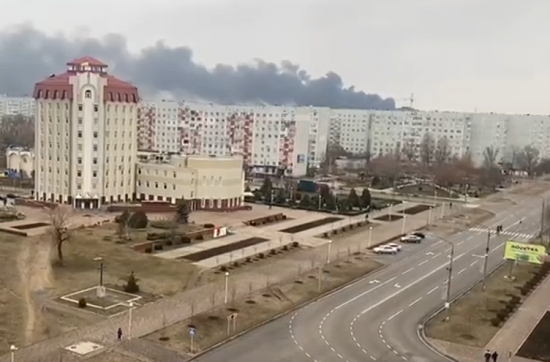 Оккупанты открыли огонь по мирным людям на блокпосте и вошли в Энергодар