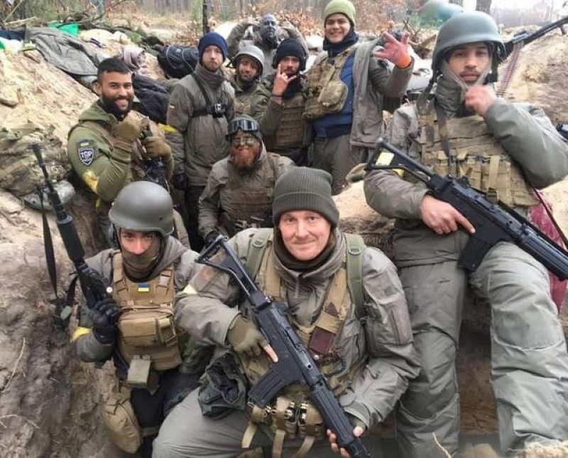 Добровольцы Интернационального легиона уже обороняют Киев от захватчиков