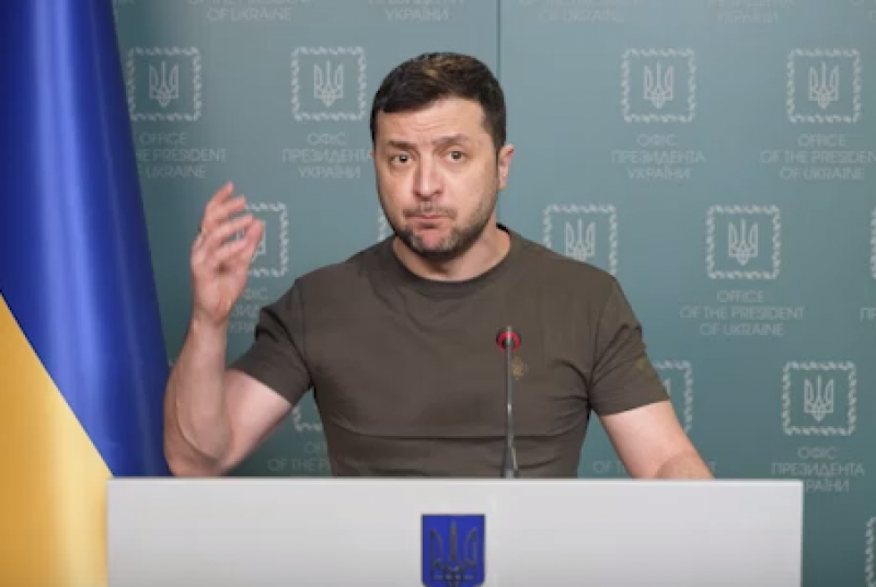Зеленский: вина за каждую смерть в Украине лежит на России, но ответственность за это - на Западе