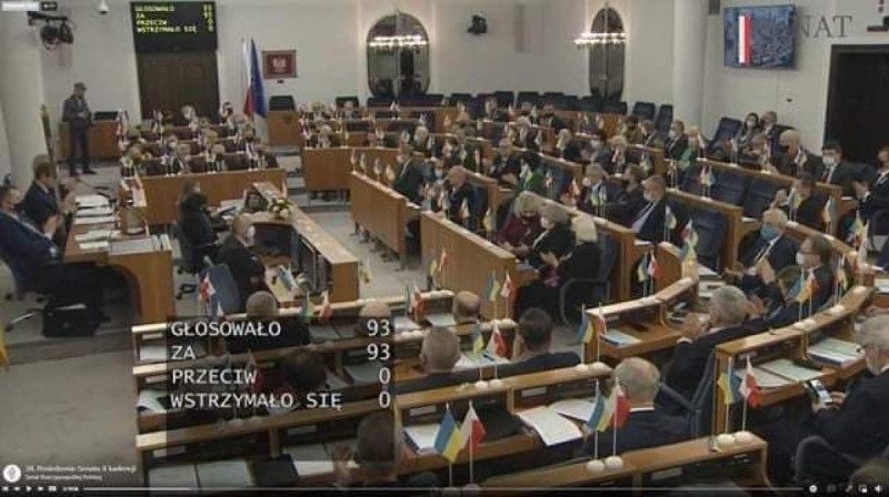 Євроінтеграція України в ЄС: Польський Сенат одноголосно підтримав Україну