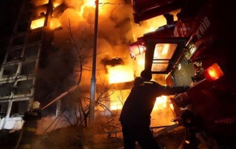 Враг совершил ракетный удар по северному району столицы