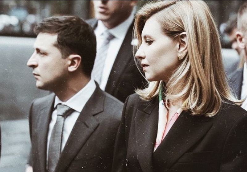 "Він захищатиме Батьківщину до кінця": Олена Зеленська зізналася, що боїться за чоловіка