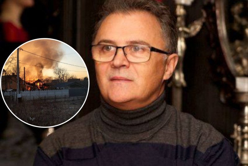 Бывший муж и продюсер Ани Лорак лишился дома - его до основания уничтожил вражеский снаряд