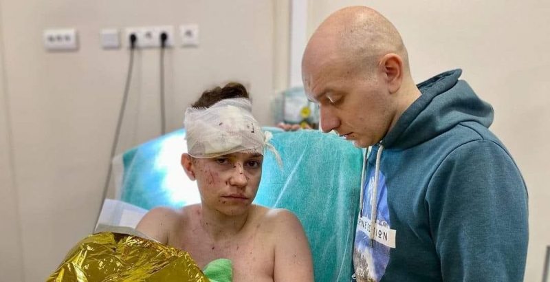 В Киеве мать закрыла собой новорожденную дочь, спасая малышку от обстрела оккупантов