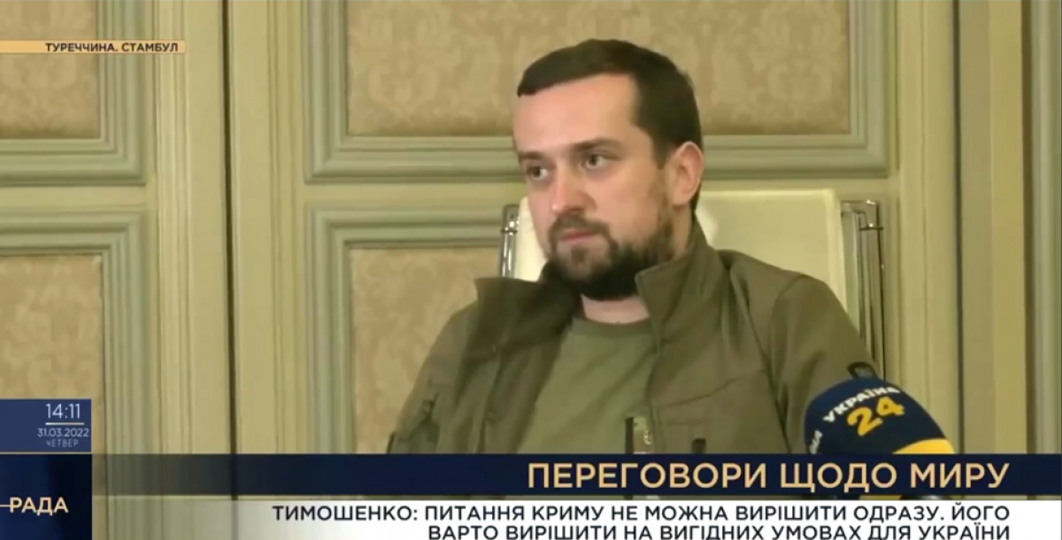 В ОП заверили, что Украина не будет подписывать никаких договоров до отвода российских войск