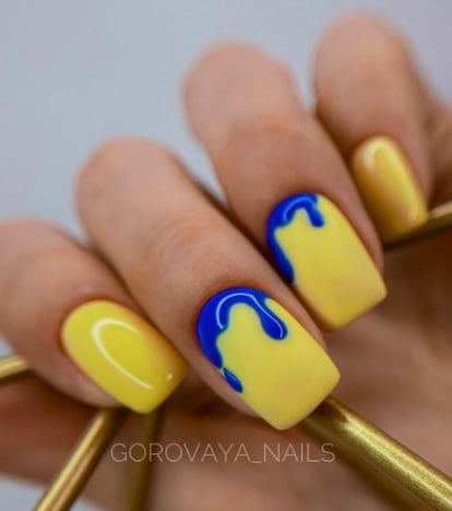 Патриотический маникюр 2022 Патриотический маникюр 2022