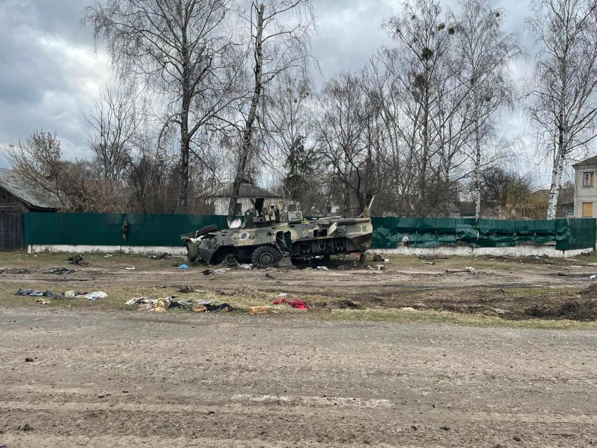 Чернігів після обстрілів російських окупантів Чернігів після обстрілів російських окупантів