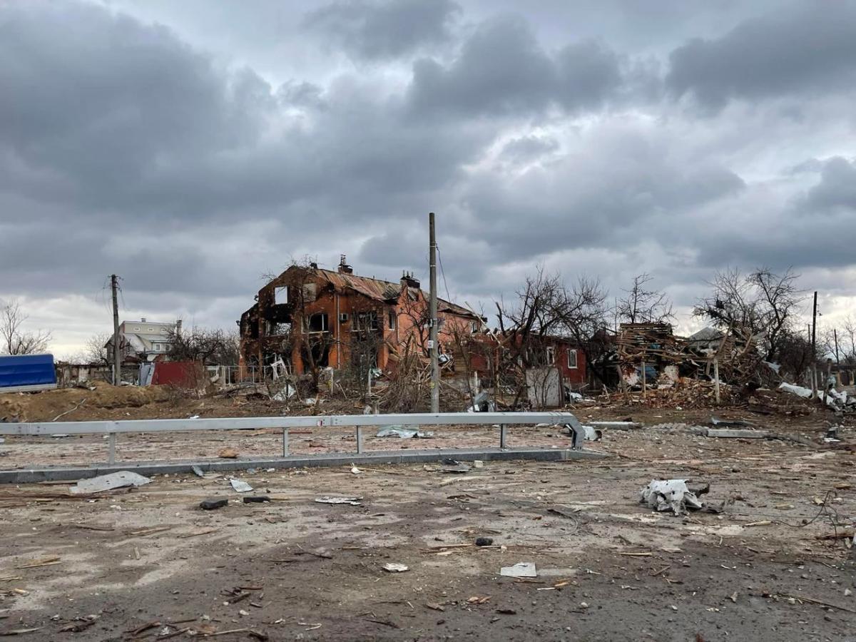 Чернігів після обстрілів російських окупантів Чернігів після обстрілів російських окупантів