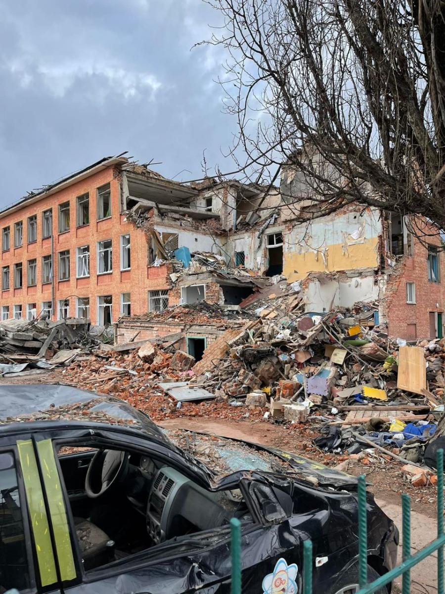 Чернігів після обстрілів російських окупантів Чернігів після обстрілів російських окупантів