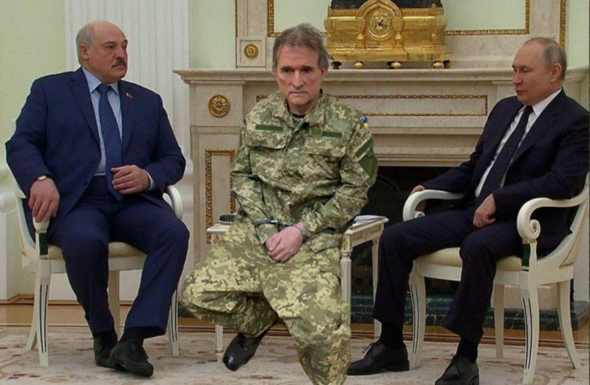 Задержание Медведчука: мемы