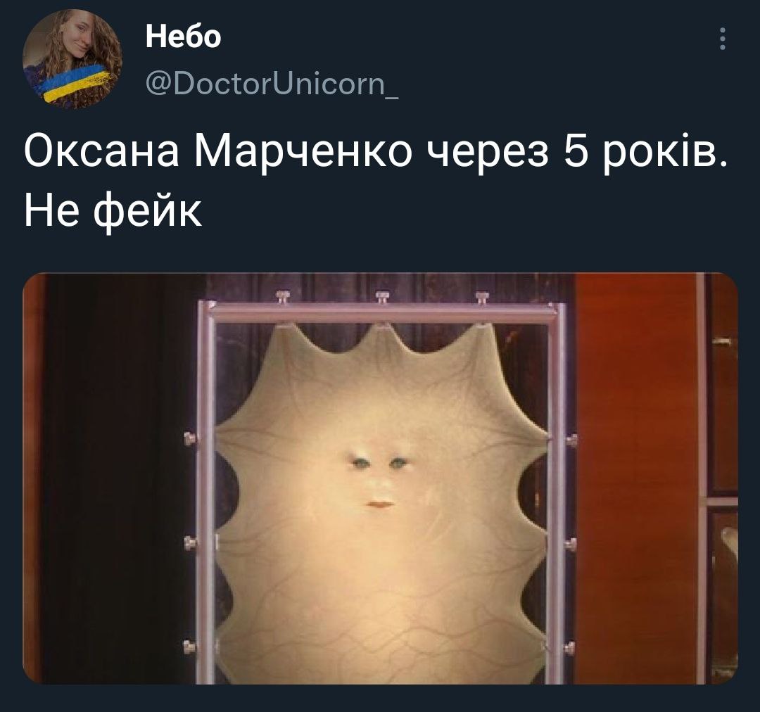 У Мережі висміяли звернення Оксани Марченко У Мережі висміяли звернення Оксани Марченко