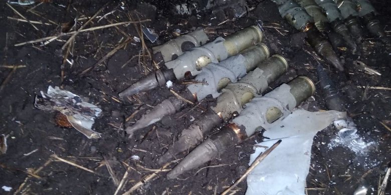 Сбитый вертолет Ка-52