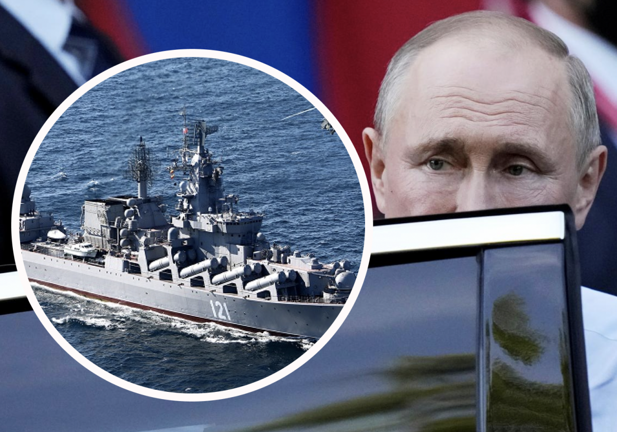 крейсер Москва, Путін крейсер Москва, Путін