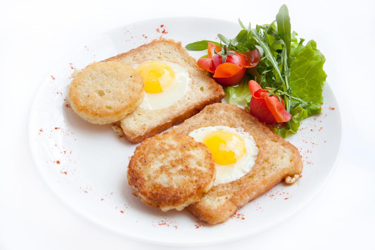 Завтрак из яиц - рецептов с фото