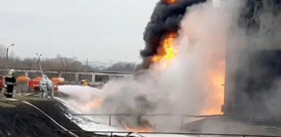 Вибухи на нафтобазі в Бєлгороді ускладнять агресію росіян на Харків - Міноборони Британії