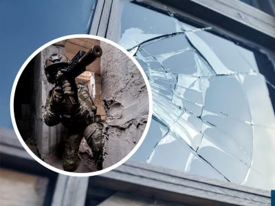 війна в Україні, вікно, армія Росії війна в Україні, вікно, армія Росії