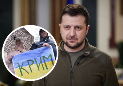 Крим став плацдармом для ударів по вільній Україні - Зеленський