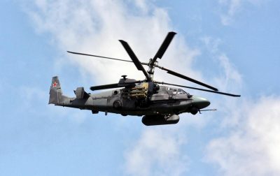 Минус дорогущий Аллигатор: россияне сбили на Запорожском направлении свой вертолет Ка-52