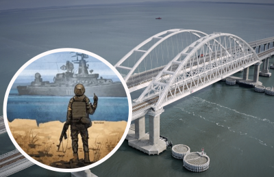Військові РФ можуть самі підірвати Кримський міст під час втечі з Криму - експерт