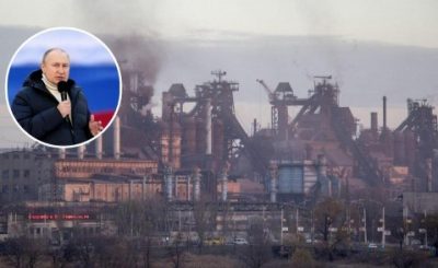 Азовсталь, Путін