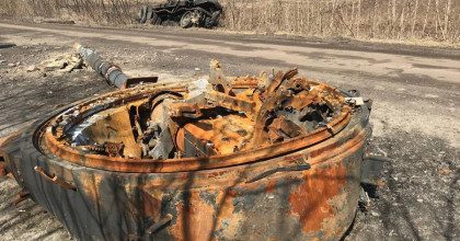 Даже башню оторвало: на Сумщине ВСУ точным ударом разорвали на части гордость РФ – танк Т-72 Б3