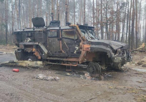 Київщину Нацгвардія зачищає від окупантів: знищила орків разом з бронетехнікою