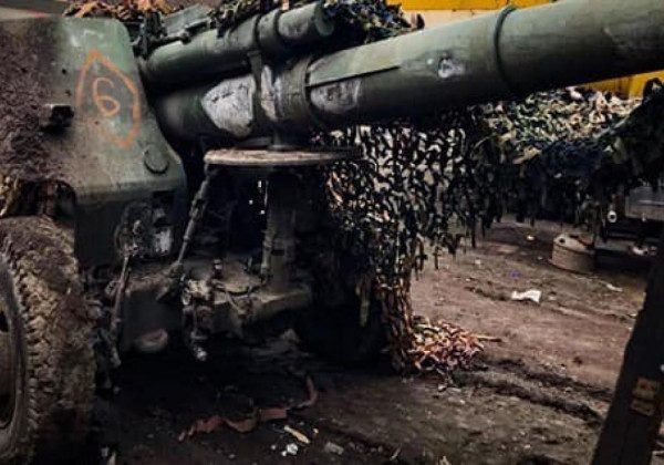 Український спецназ захопив потужну гаубицю Мста-Б окупантів