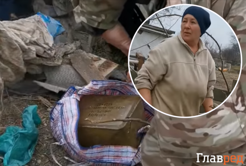 "Кого ви, ідіоти, хотіли перемогти?": українка "віджала" у окупантів ящик боєприпасів і передала його ЗСУ