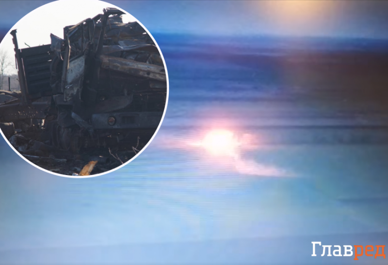 Вночі Лицарі Зимового Походу "зігріли" окупантів ракетою від Javelin - відео прямого попадання