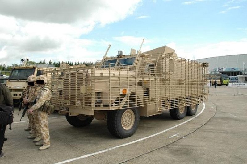 Україна отримає бронеавтомобілі Mastiff і Jackal від Великобританії