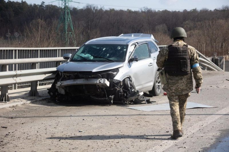 В Генштабе рассказали, как 80 бойцов сдержали многотысячную группировку оккупантов под Киевом