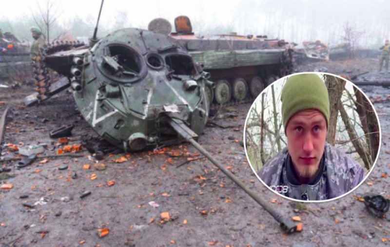 "Россияне все сгорели": 20-летний украинский танкист в одиночку "раскрошил" танки и 3 БМП оккупантов